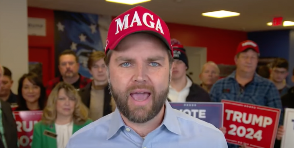 Senator JD Vance (R-OH) Screenshot_YouTube